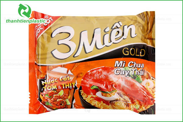 Mẫu bao bì mì 3 miền chua cay
