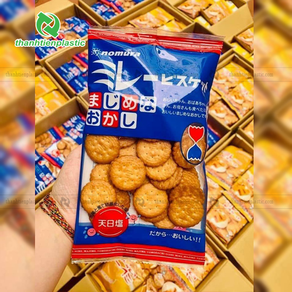 Mẫu túi đựng bánh quy nhập khẩu thiết kế bắt mắt