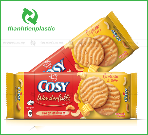 Túi đựng bánh quy thiết kế đẹp giúp quảng bá sản phẩm