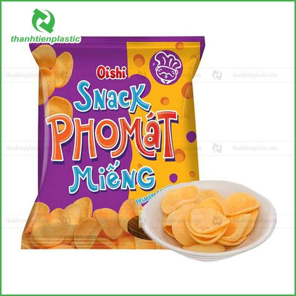 Xưởng thiết kế, in túi đựng bánh snack đẹp giá rẻ tại Hà Nội