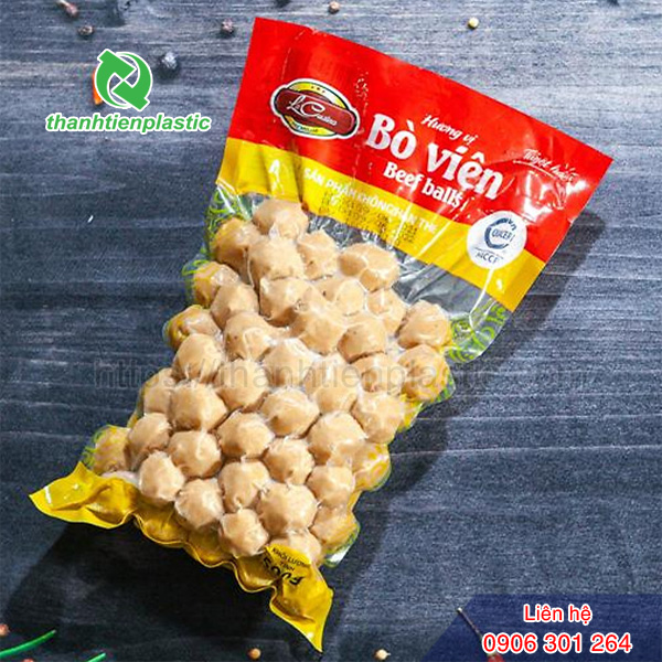 Bao bì bò đóng gói bò viên đẹp mang lại lợi thế kinh doanh