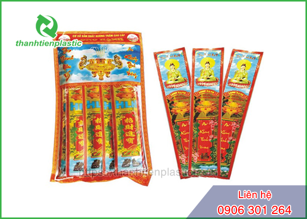 Bao bì đựng nhang đẹp, chuyên nghiệp