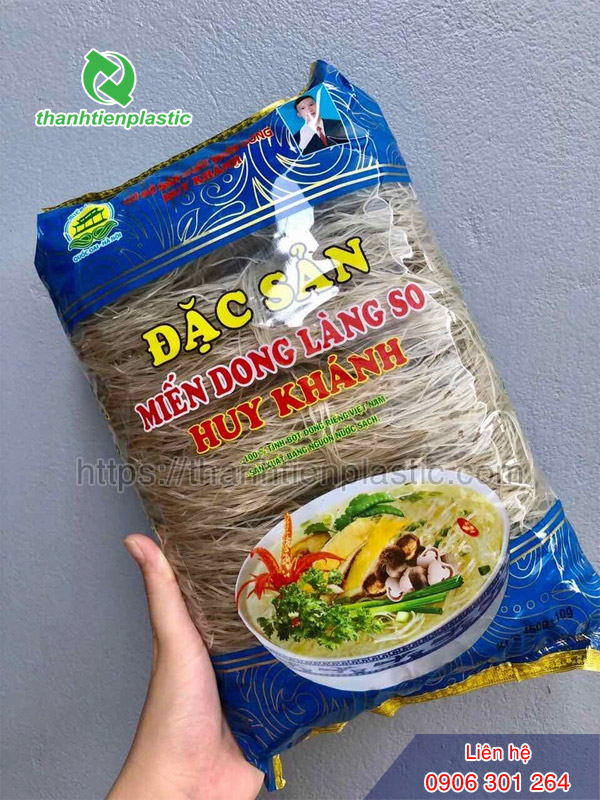 Mẫu túi đựng miến ghép màng phức hợp