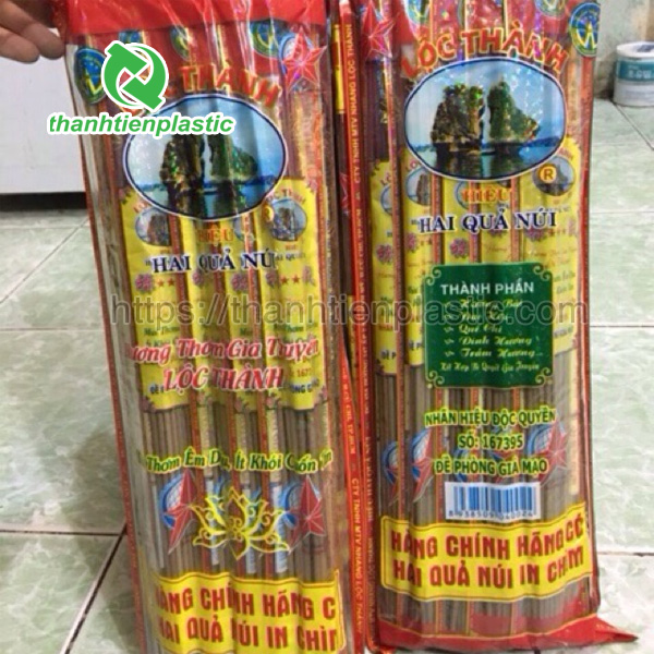Thông tin in trên bao bì đựng nhang