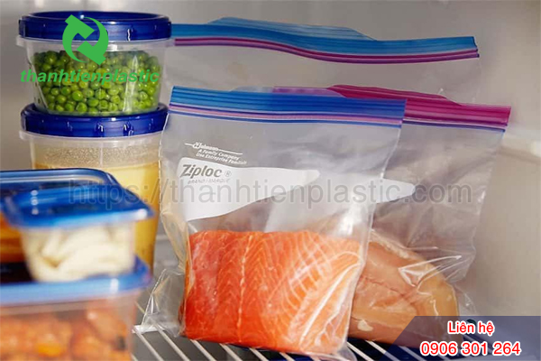 Túi zipper đựng thực phẩm đông lạnh