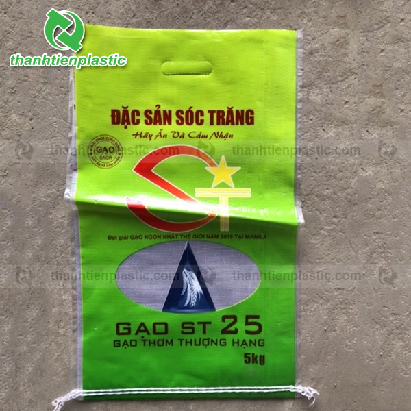Bao bì PP dệt BOPP đựng nông sản