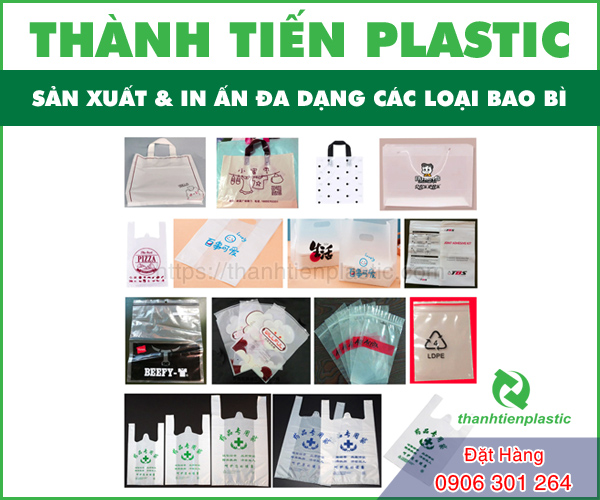 Đại lý cung cấp đa dạng túi ni lông tại Bình Dương