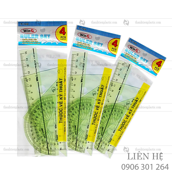 Mẫu bao bì văn phòng phẩm thiết kế màng OPP