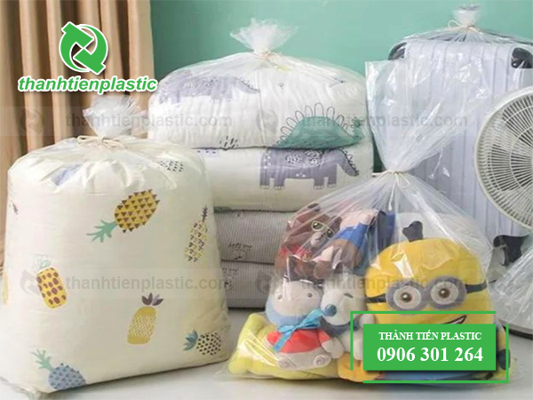 Bao nylon PE size lớn đựng chăn nệm gối