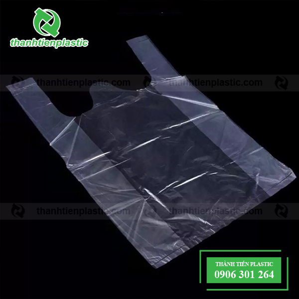 Túi xốp 2 quai PE trong giá rẻ