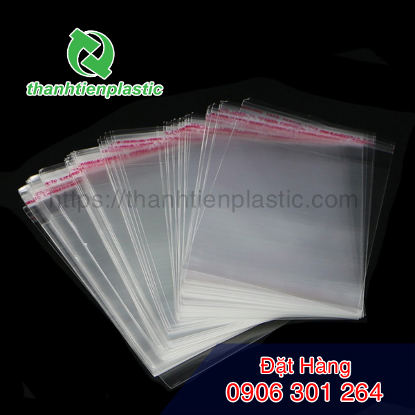 Túi OPP dán miệng bằng băng keo tiện dụng