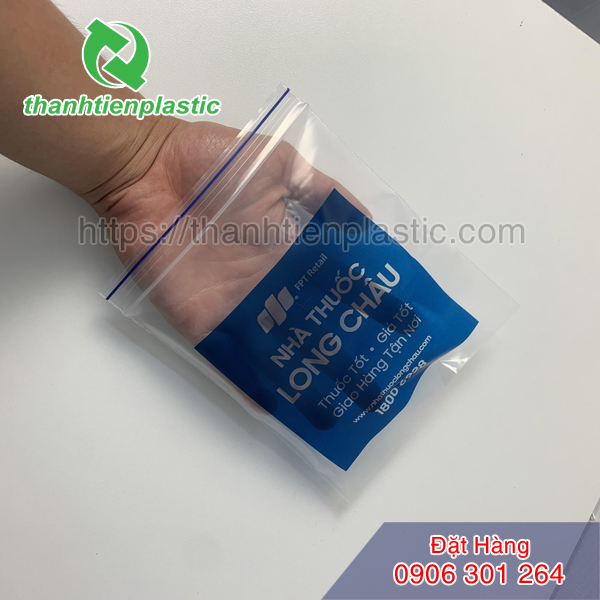 In túi zipper đựng thuốc giá rẻ Thành Tiến Plastic