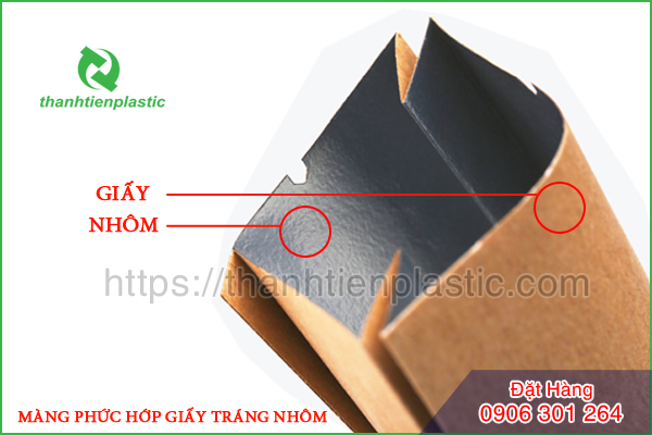 Màng phức hợp giấy tráng nhôm
