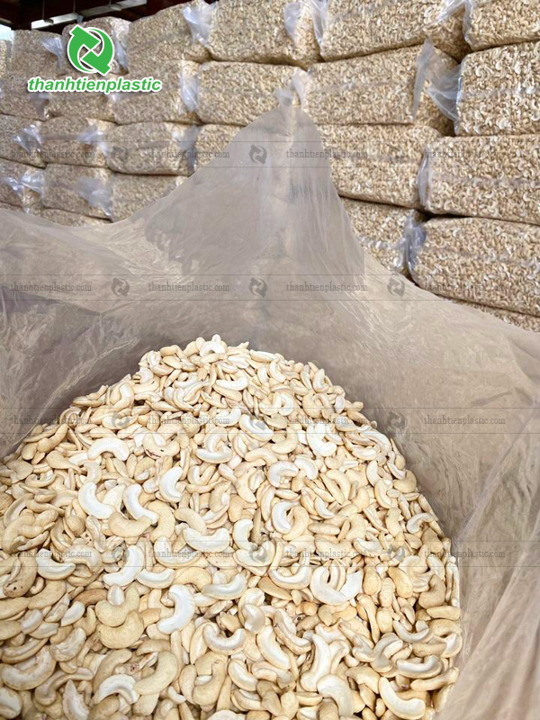 Kích thước bao bì đựng hạt điều