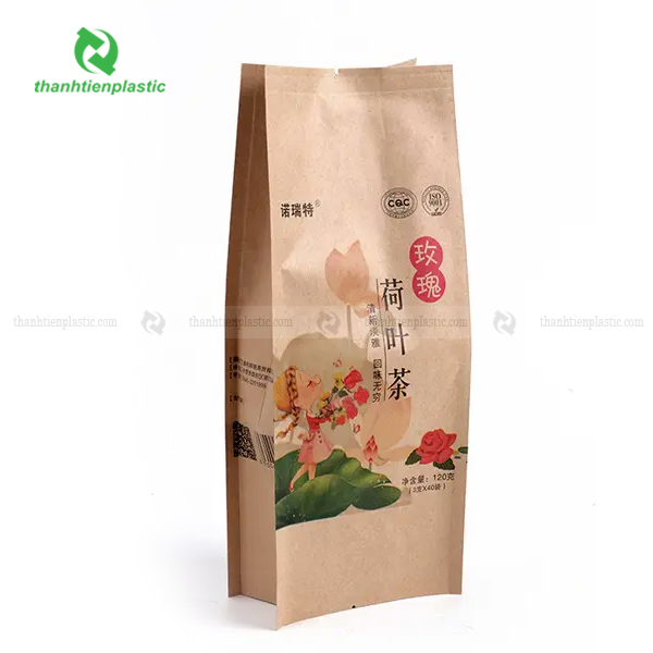 Mẫu bao bì đựng trà in ấn đẹp mắt
