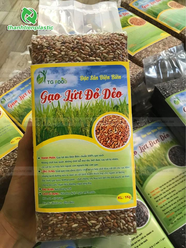 Mẫu bao bì túi hút chân không đựng thực phẩm
