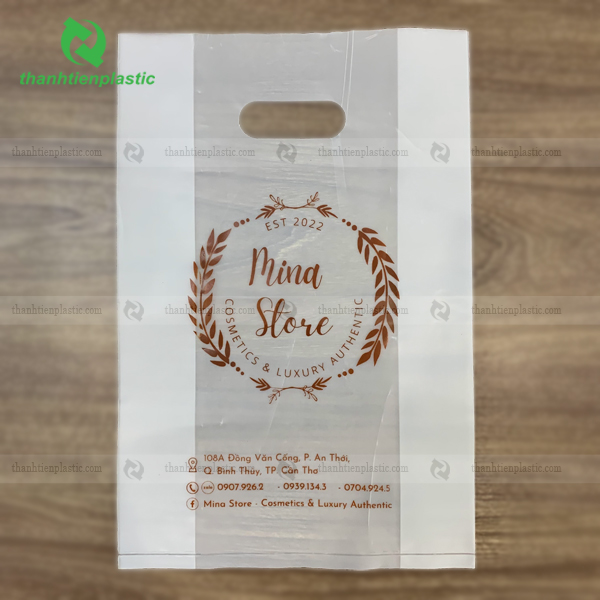 Mẫu túi hột xoài đẹp, in ấn chất lượng