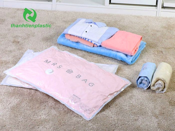Mẫu túi hút chân không size đựng quần áo