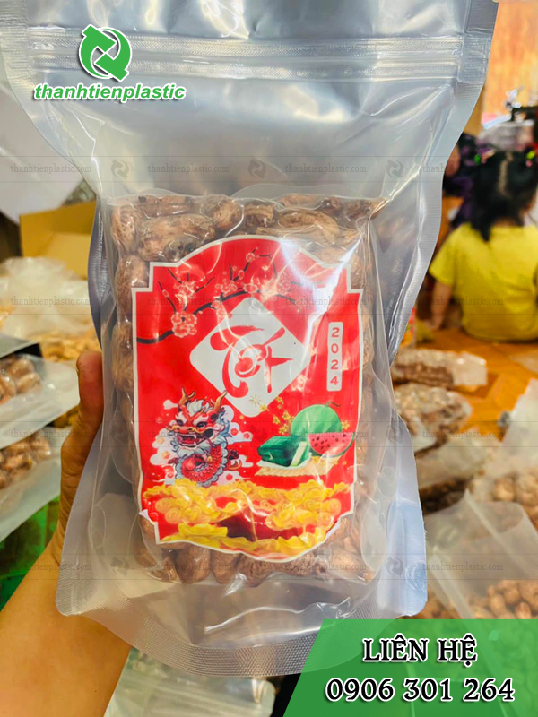 Xưởng sản xuất và in ấn túi đựng hạt điều giá rẻ