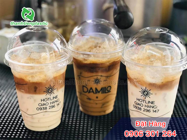 Ly nhựa PET 360ml đựng cafe size m