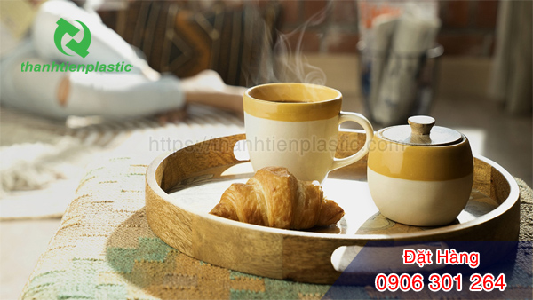 Ly sứ đựng thức uống nóng quán cà phê