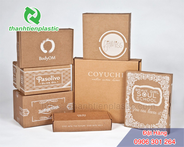 Sản phẩm bao bì hộp giấy đẹp và tiện dụng