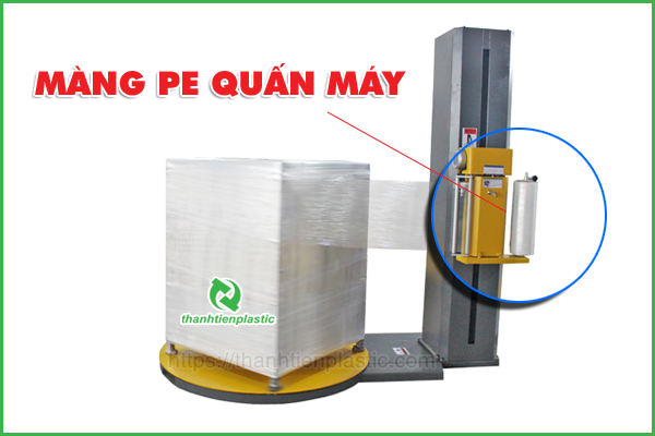 Sản phẩm màng PE quấn máy giá rẻ