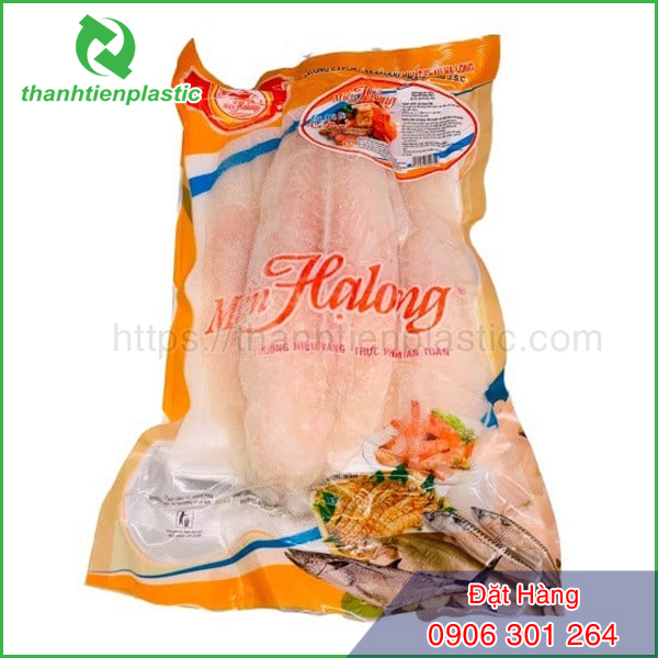 Mẫu bao bì màng ghép đựng cá ba sa